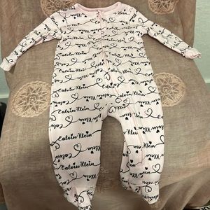 Calvin Klein girls onesie! Never worn!